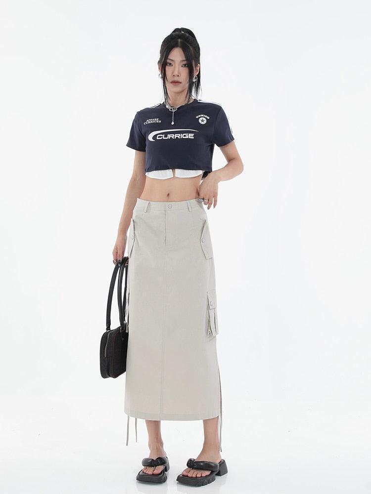 Tech Parachute Maxi Skirt Tech Parachute Maxi Skirt