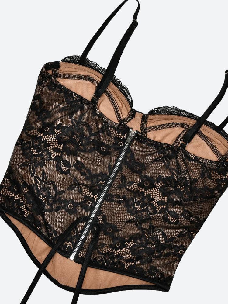 Two Piece Lace Corset Bolero Top Two Piece Lace Corset Bolero Top