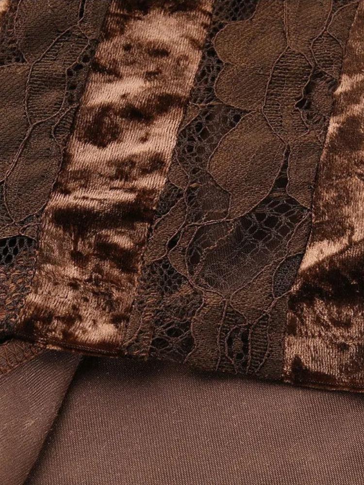 Velvet Mini Dress Velvet Mini Dress