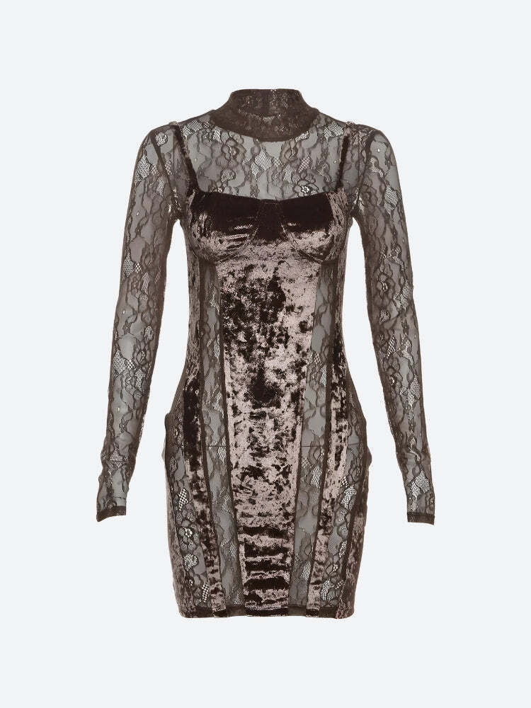 Velvet Mini Dress Velvet Mini Dress