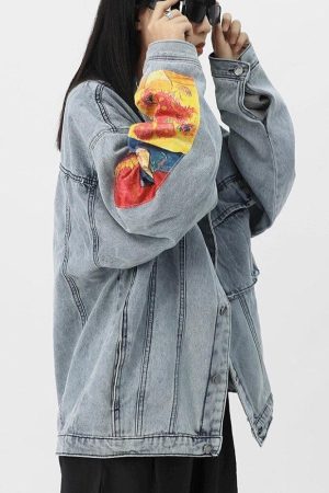 Vincent Van Gogh Denim Jacket