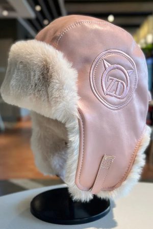Vintage Faux Fur Aviator Hat