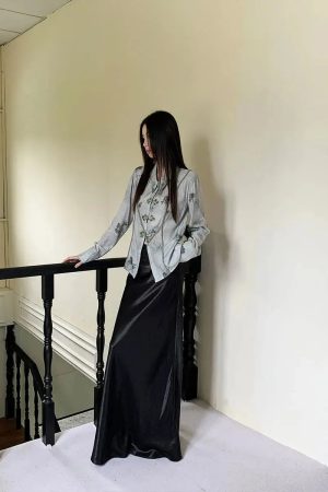 Vintage Floral Saddle Buckle Shirt