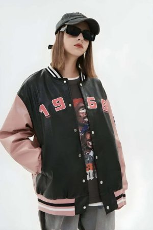 Vintage Grunge 1968 Varsity Jacket