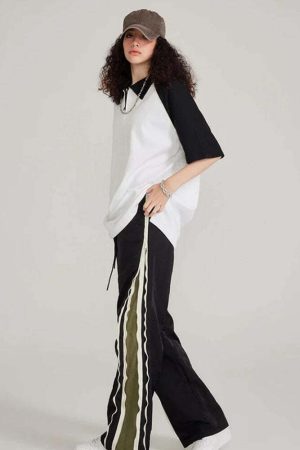 Vintage Half Zip-Up Polo Tee