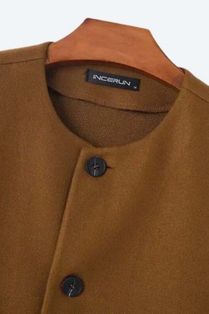 Vintage O-Neck Jacket