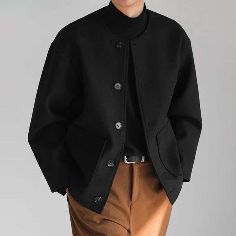 Vintage O-Neck Jacket Vintage O-Neck Jacket