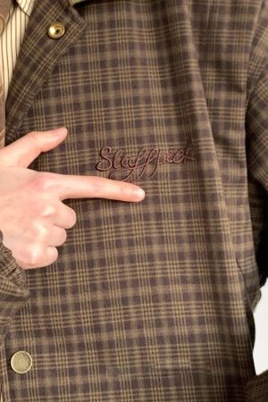 Vintage Plaid Jacket