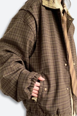 Vintage Plaid Jacket
