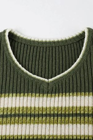 Vintage Striped Sweater
