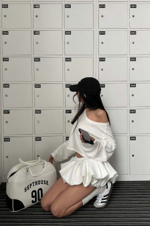 WARDEN EDGE A-Line Peplum Skirt Shorts