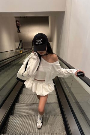 WARDEN EDGE A-Line Peplum Skirt Shorts