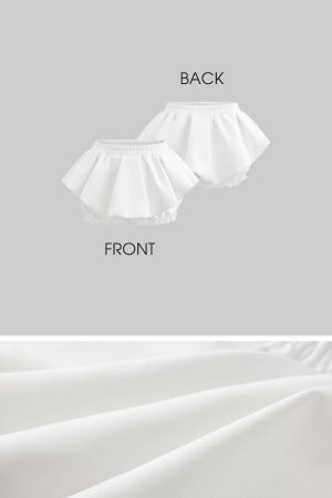 WARDEN EDGE A-Line Peplum Skirt Shorts