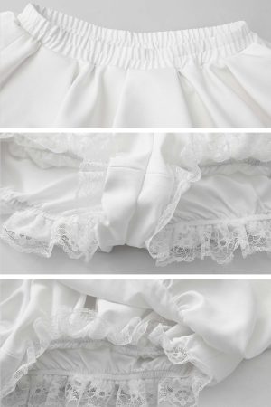 WARDEN EDGE A-Line Peplum Skirt Shorts