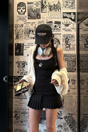 WARDEN EDGE Asym Pleated Rib Knit Mini Dress