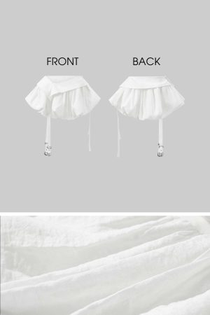 WARDEN EDGE Asymmetric Layered Skirt Set