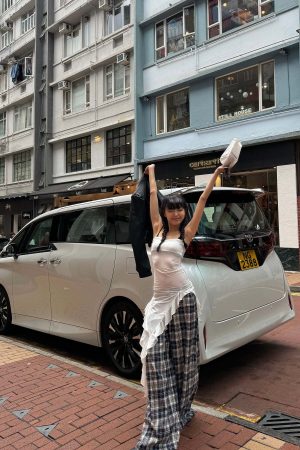 WARDEN EDGE Asymmetric Ruffle Dress