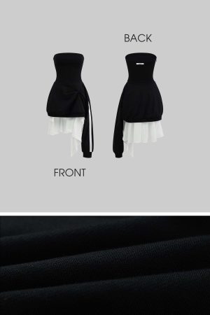 WARDEN EDGE Asymmetric Tube Dress