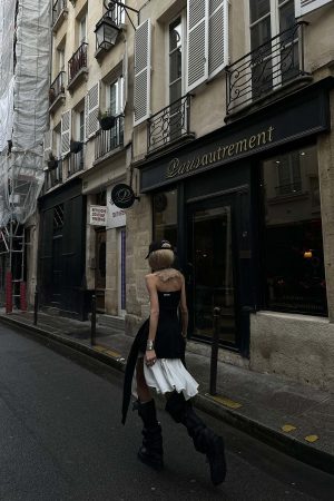 WARDEN EDGE Asymmetric Tube Dress