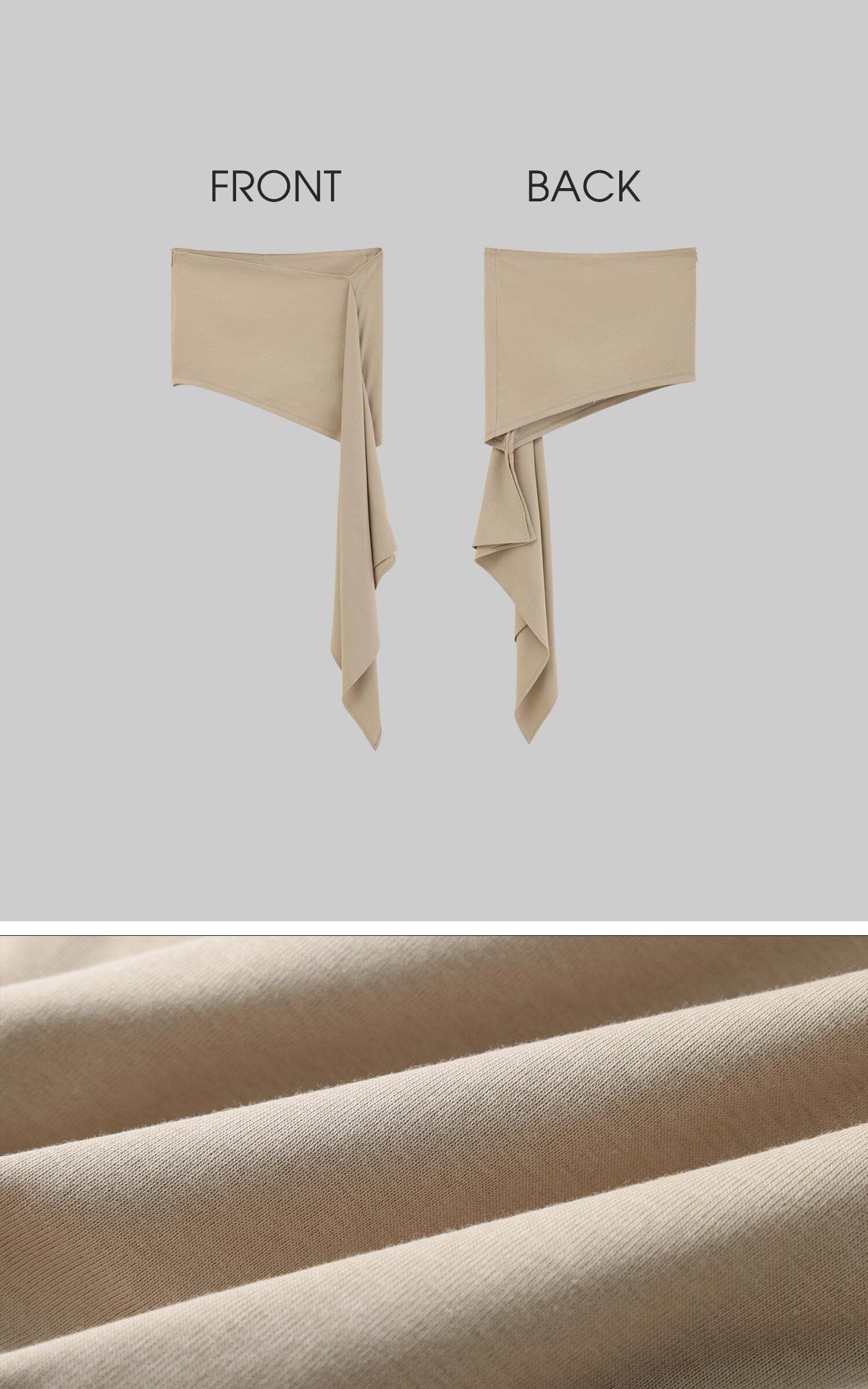 WARDEN EDGE Asymmetrical vest with skirt & pleated skirt set WARDEN EDGE Asymmetrical vest with skirt & pleated skirt set