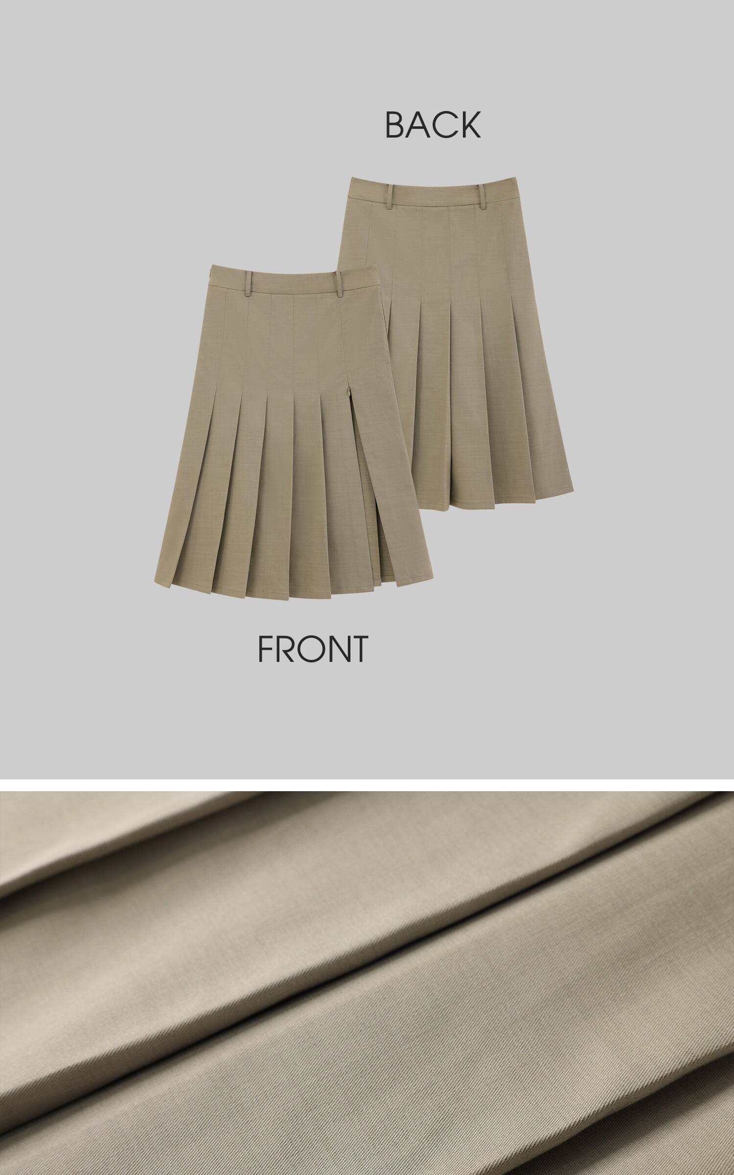 WARDEN EDGE Asymmetrical vest with skirt & pleated skirt set WARDEN EDGE Asymmetrical vest with skirt & pleated skirt set