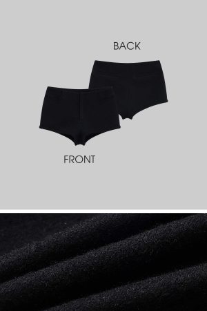 WARDEN EDGE Black High-Waist Utility Shorts