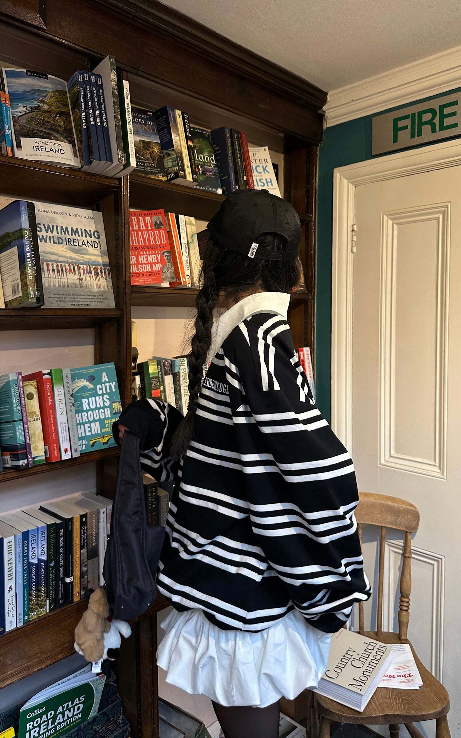 WARDEN EDGE Black Striped Polo Knit T-Shirt WARDEN EDGE Black Striped Polo Knit T-Shirt