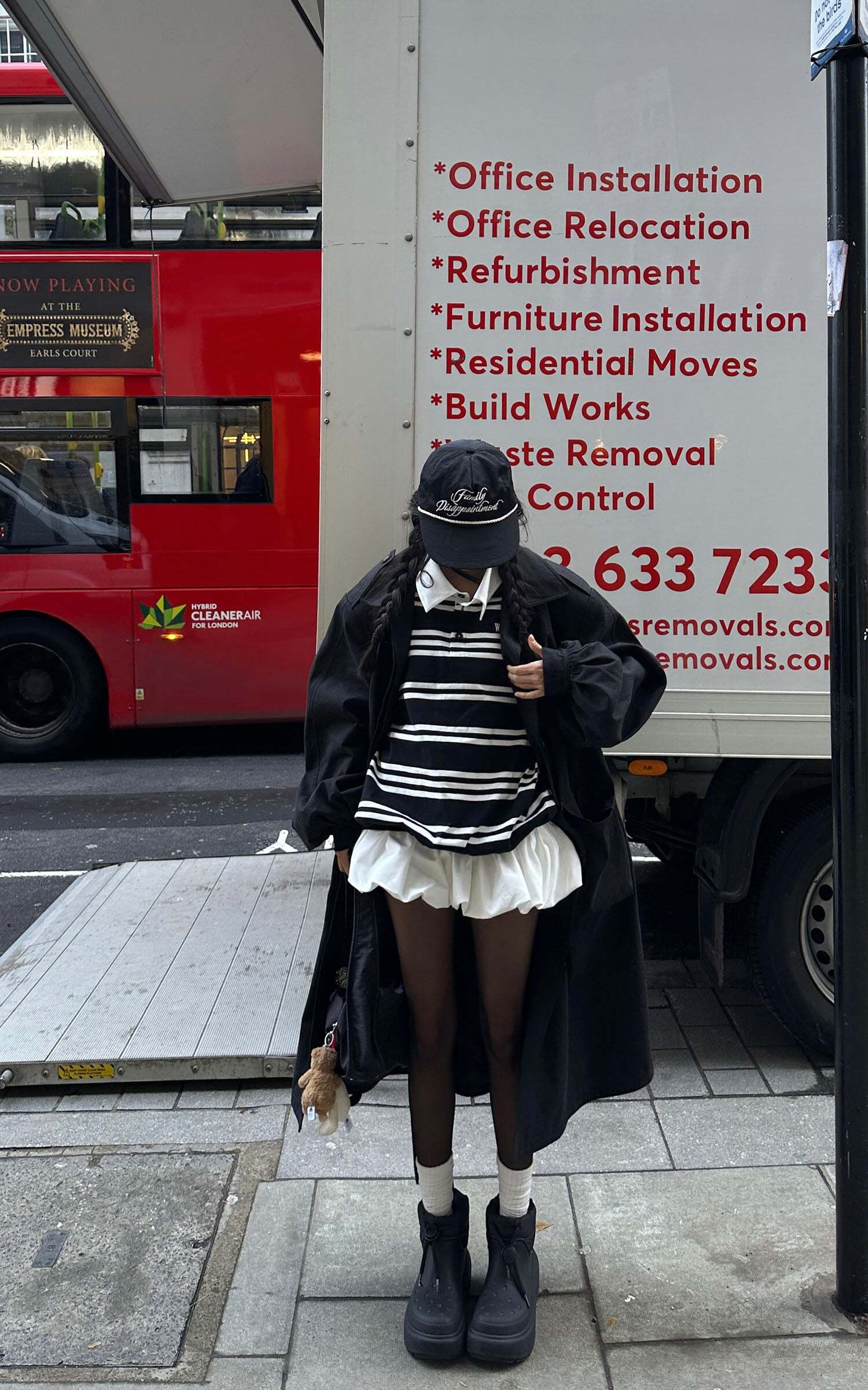 WARDEN EDGE Black Striped Polo Knit T-Shirt WARDEN EDGE Black Striped Polo Knit T-Shirt