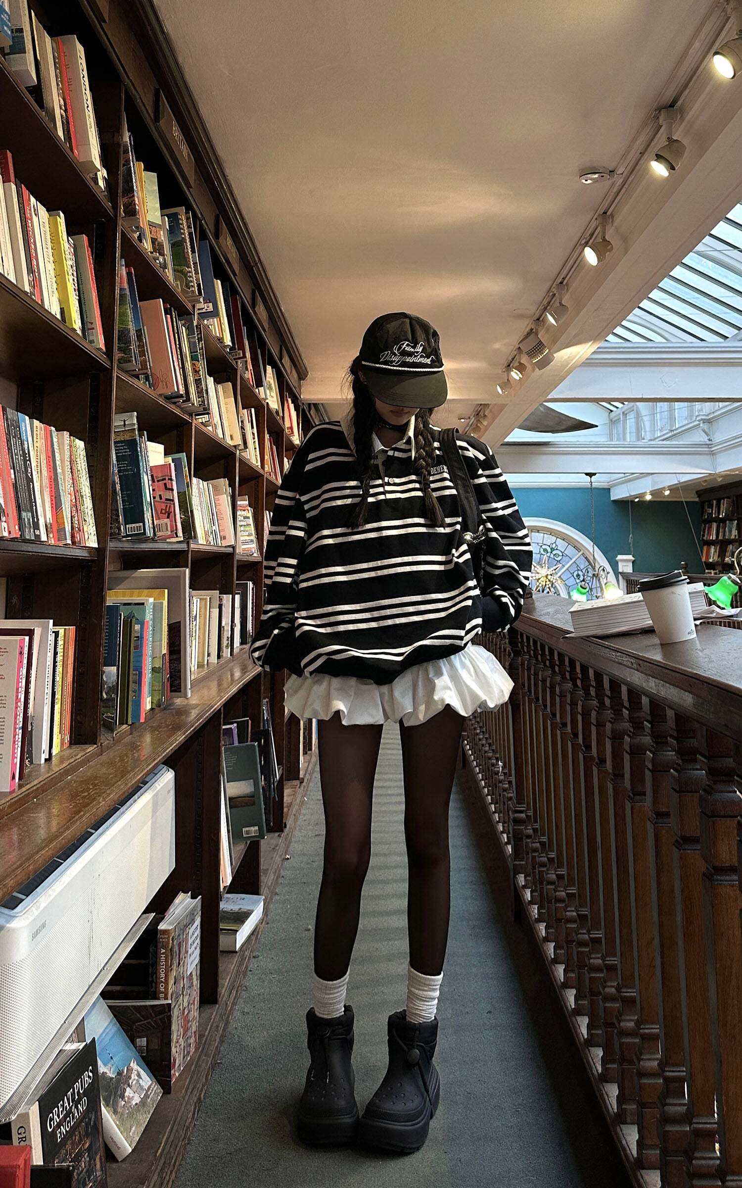 WARDEN EDGE Black Striped Polo Knit T-Shirt WARDEN EDGE Black Striped Polo Knit T-Shirt