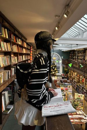 WARDEN EDGE Black Striped Polo Knit T-Shirt