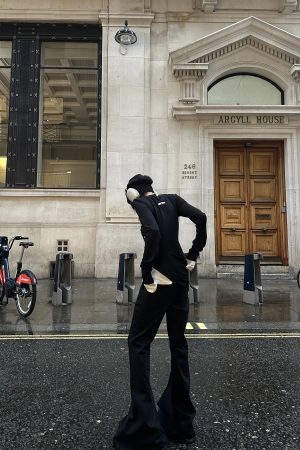 WARDEN EDGE Black Two-Layered Long Sleeve Top