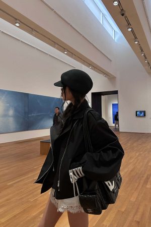 WARDEN EDGE Cuffed Drawstring Sleeve Jacket