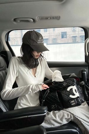 WARDEN EDGE Cutout Layered Long Sleeve Tee