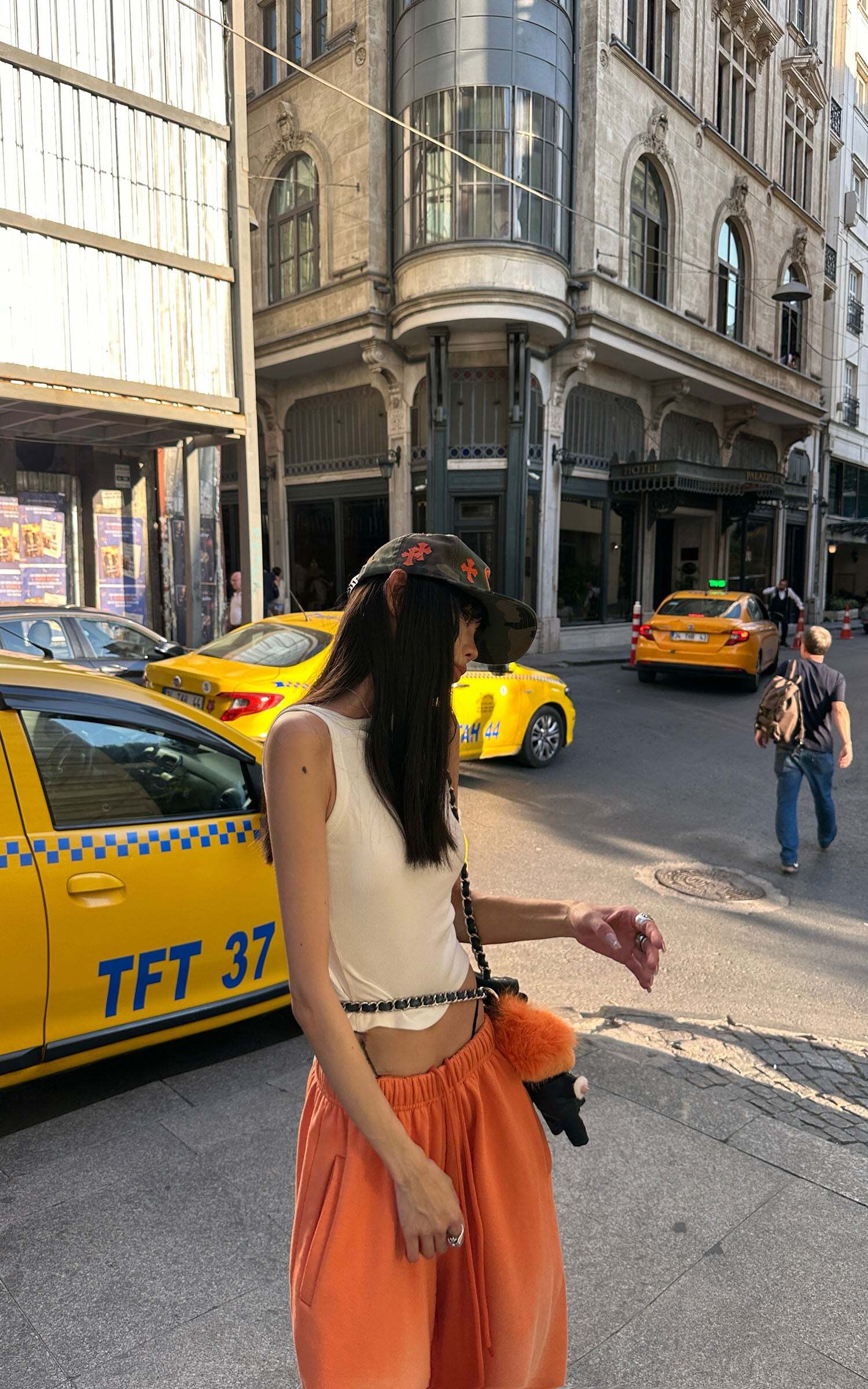 WARDEN EDGE Deconstructed Layered Tank Top with Cutout Back Design WARDEN EDGE Deconstructed Layered Tank Top with Cutout Back Design