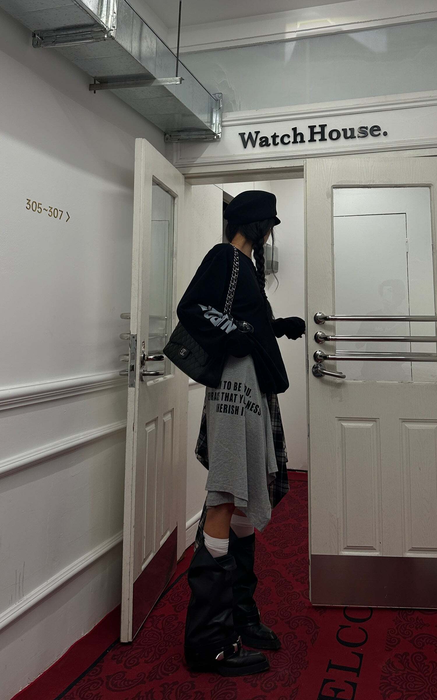 WARDEN EDGE Deconstructed Patchwork Skirt WARDEN EDGE Deconstructed Patchwork Skirt