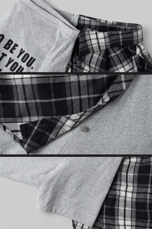 WARDEN EDGE Deconstructed Patchwork Skirt