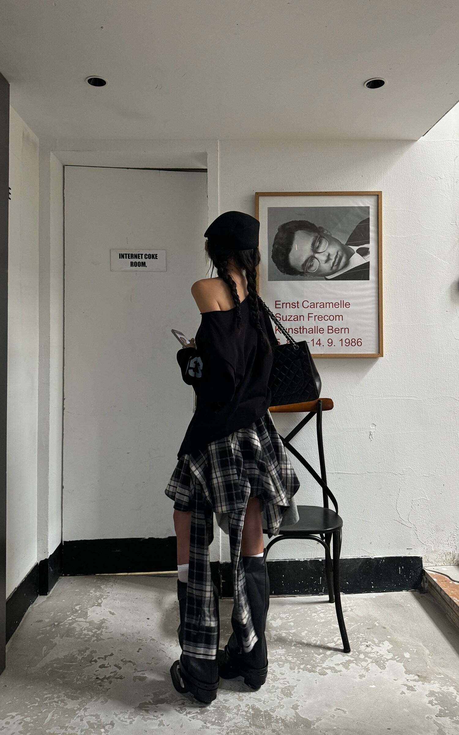 WARDEN EDGE Deconstructed Patchwork Skirt WARDEN EDGE Deconstructed Patchwork Skirt