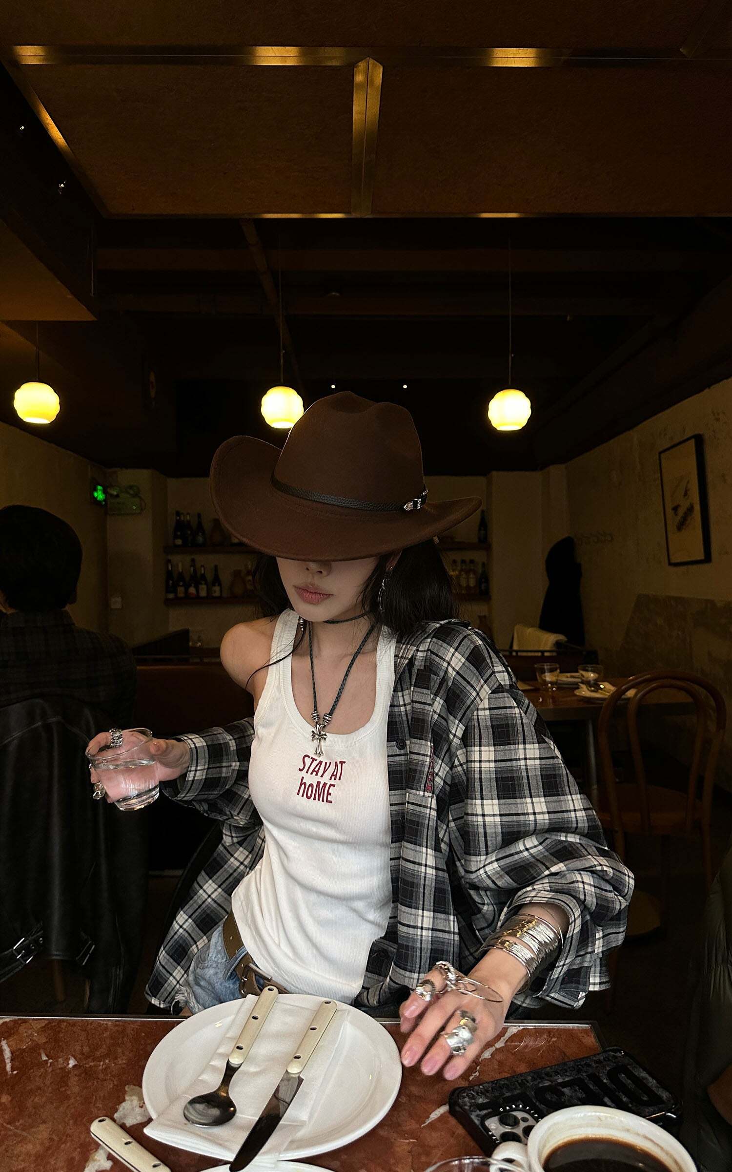 WARDEN EDGE Deconstructed Plaid Shirt WARDEN EDGE Deconstructed Plaid Shirt