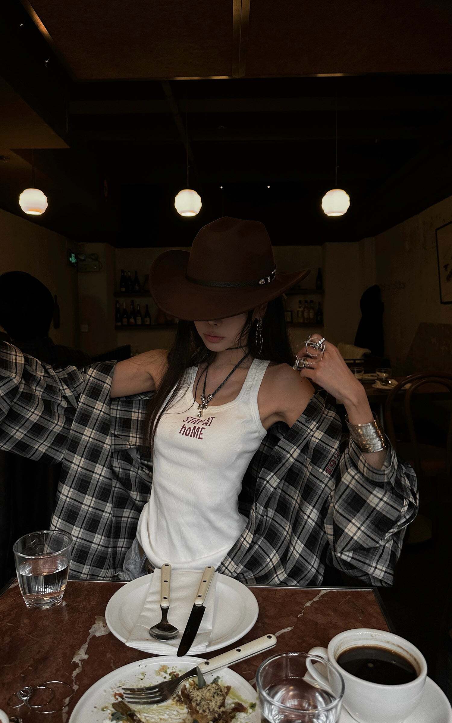 WARDEN EDGE Deconstructed Plaid Shirt WARDEN EDGE Deconstructed Plaid Shirt