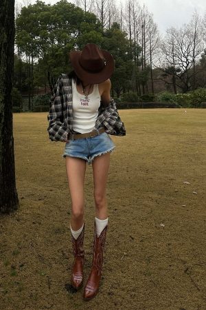 WARDEN EDGE Deconstructed Plaid Shirt