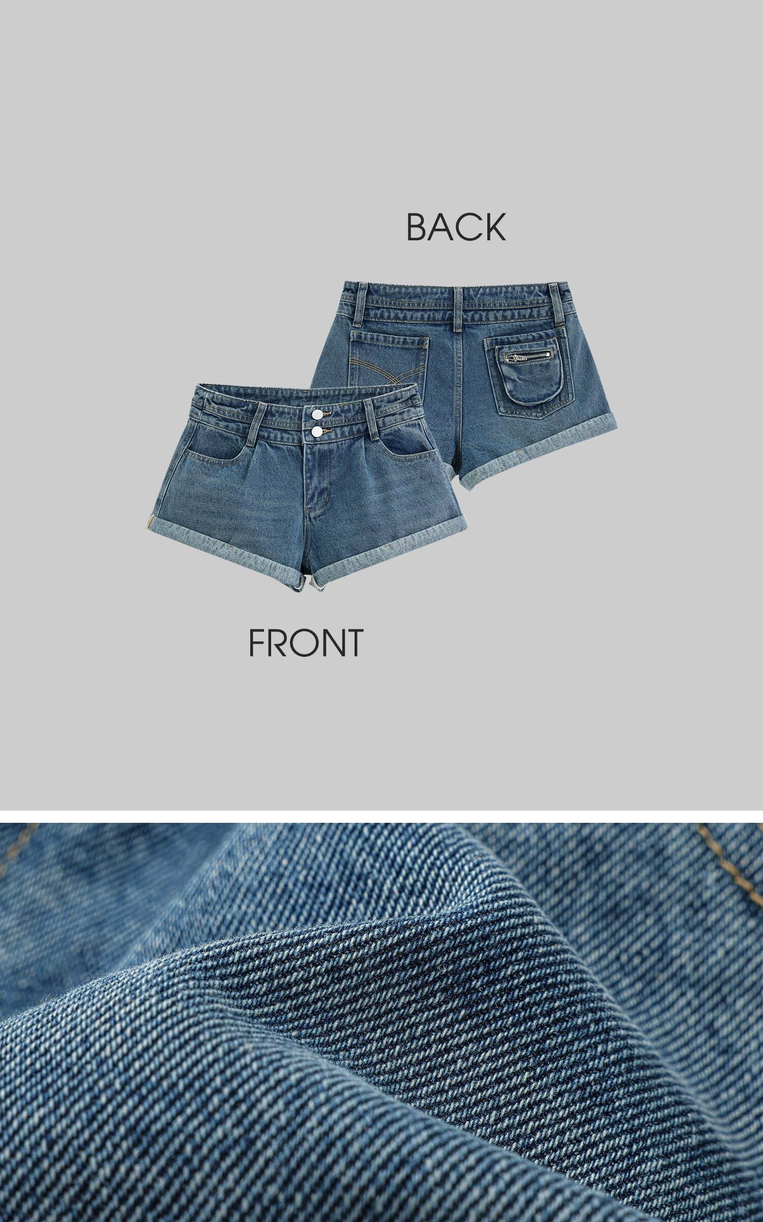 WARDEN EDGE Denim Layered Set – Jacket, Shorts & Tank WARDEN EDGE Denim Layered Set – Jacket, Shorts & Tank