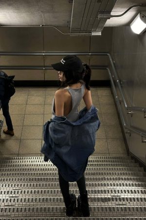 WARDEN EDGE Denim Layered Set – Jacket, Shorts & Tank