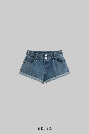 WARDEN EDGE Denim Layered Set – Jacket, Shorts & Tank