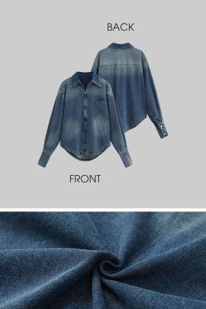 WARDEN EDGE Denim Layered Set – Jacket, Shorts & Tank