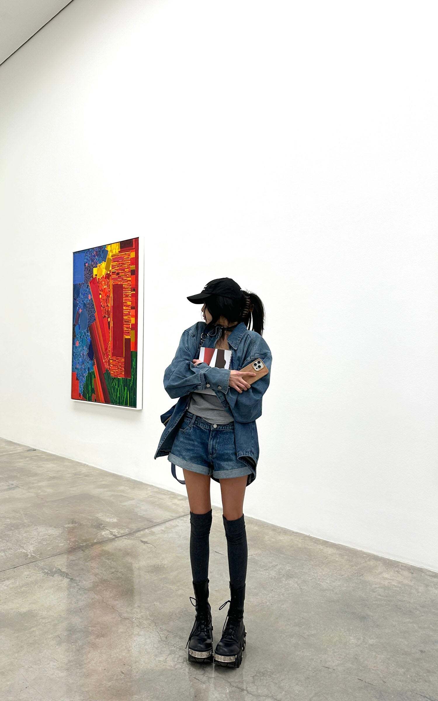 WARDEN EDGE Denim Layered Set – Jacket, Shorts & Tank WARDEN EDGE Denim Layered Set – Jacket, Shorts & Tank