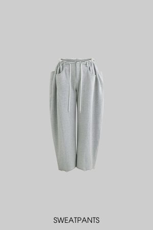 WARDEN EDGE Drawstring Casual Wide-Leg Sweatpants