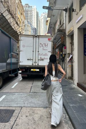 WARDEN EDGE Drawstring Casual Wide-Leg Sweatpants