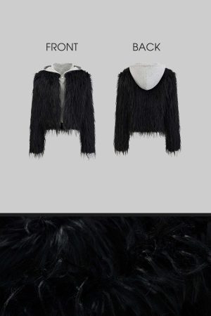 WARDEN EDGE Faux Fur Contrast-Layered Jacket
