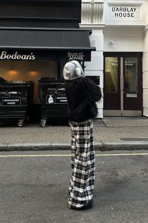 WARDEN EDGE Faux Fur Contrast-Layered Jacket