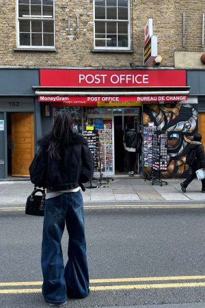 Warden Edge Faux Fur Trimmed Denim Jacket